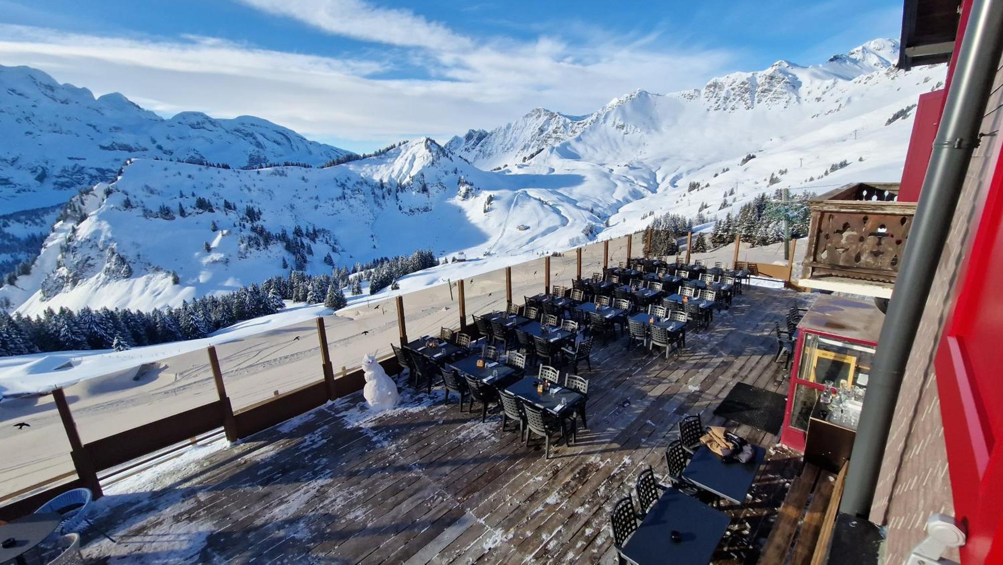 Refuge Du Chaudron Hotel Champery Exterior photo