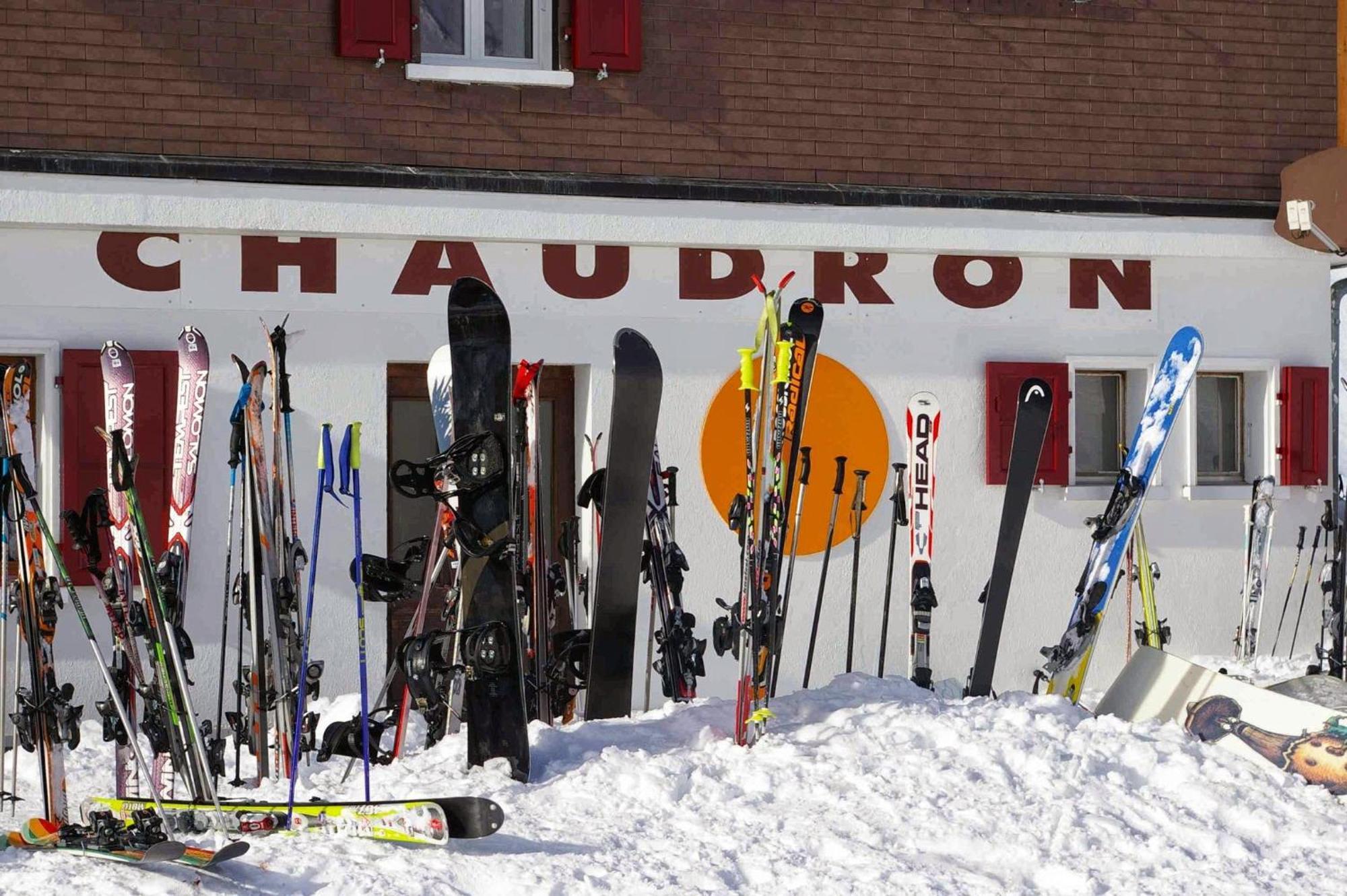 Refuge Du Chaudron Hotel Champery Exterior photo