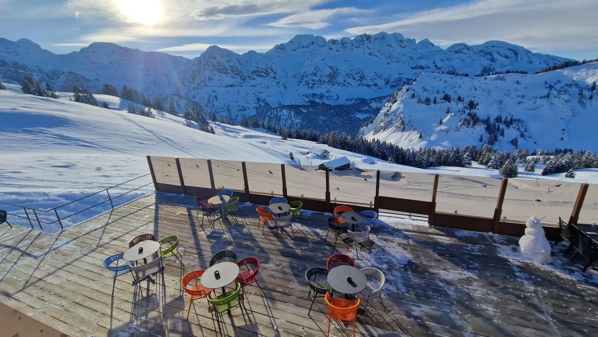 Refuge Du Chaudron Hotel Champery Exterior photo